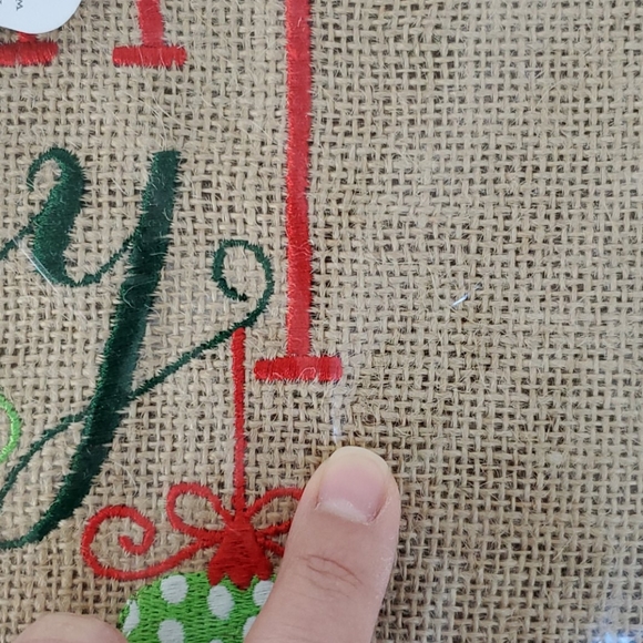 Mud Pie Christmas Pillow Wrap 15" x 15" - Picture 9 of 11